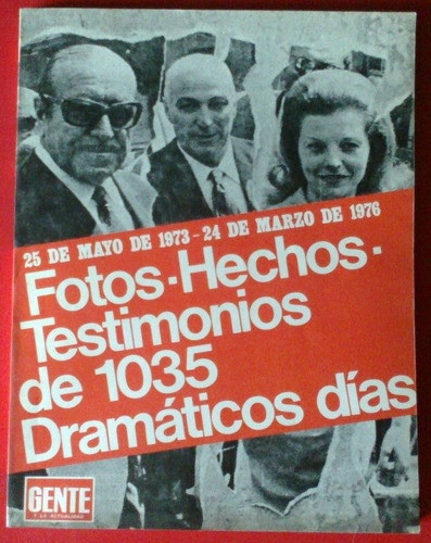 Revista Gente - Numero Especial- Historica 1973 -1976 0