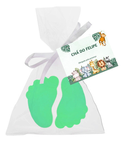 200 Mini Pezinhos (100 Pares) Kit   Nascimento  Maternidade 0