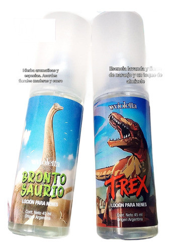 Violetta Cosmeticos Kit X 2 Colonia Infantil Nene 45ml 0