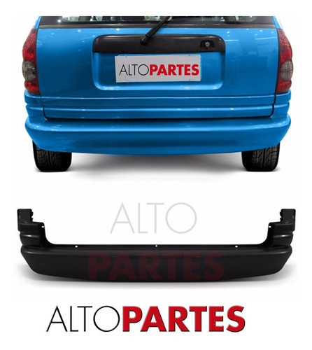 Paragolpe Trasero Corsa Wagon Rural 01 02 03 04 05 06 07 08 1