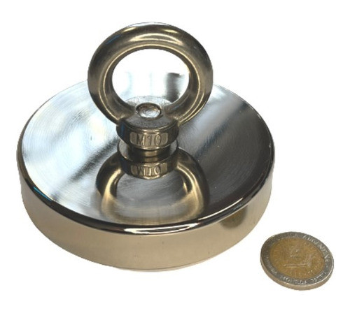 Kit Pesca Magnética Imán Neodimio 90mm + Soga + Guantes 1