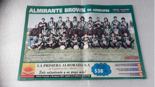 Pósters Almirante Brown De Arrecifes. De 2 Láminas 0
