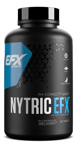 Efx Sports Nitric Efx, Bombas Musculares De Maior Duração, 0