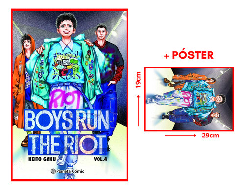 Planeta Arg - Boys Run The Riot Vol. #04 + Poster 0
