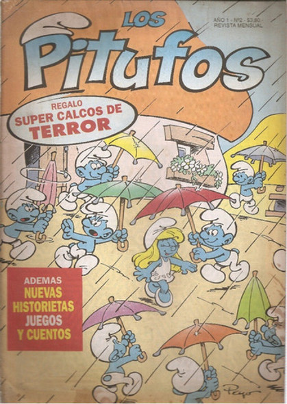 Revista Los Pitufos Nº 2 1994 0