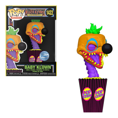 Funko Pop Black Light Killer Klowns Baby Klown Special Editi 0