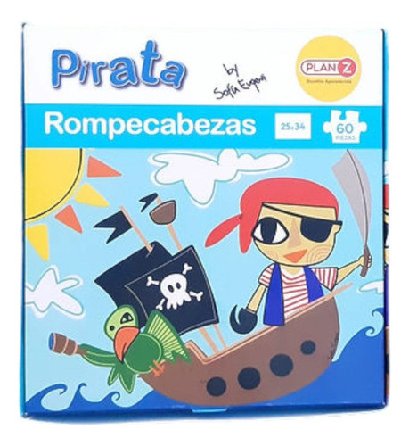 Rompecabezas Pirata Puzzle 60 Piezas Niños 1