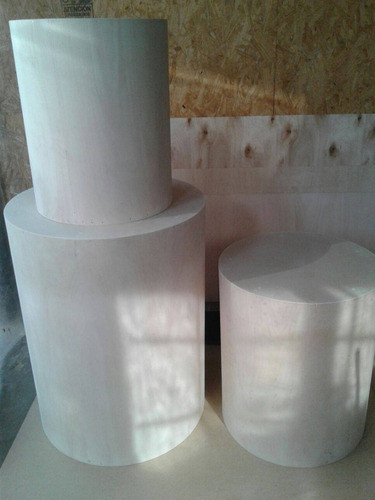 Mesa Cilindrica Sin Pintar( Las 3 Mesas ) Decoracion Fiestas 1