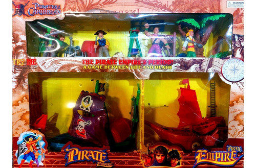 Set Pirata Empire Barco Y Muñecos Jretro 0