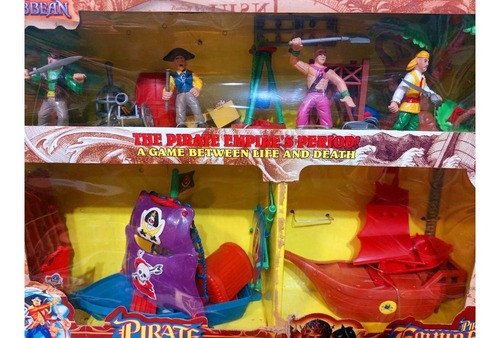 Set Pirata Empire Barco Y Muñecos Jretro 1
