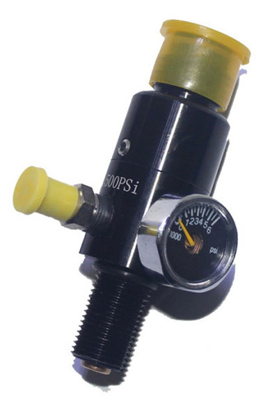 Válvula Reguladora Para Cilindro Pcp 1200 Psi Saída 0