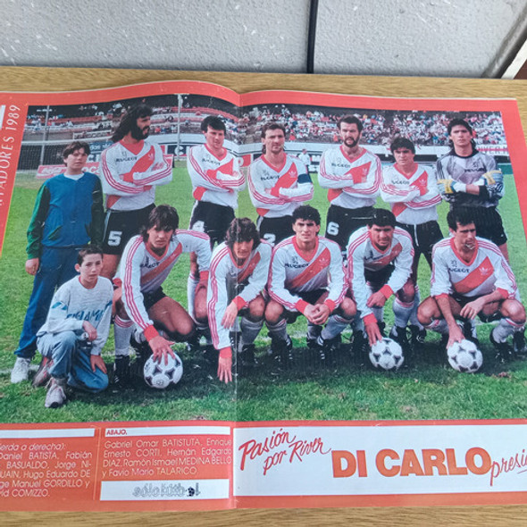 Revista Solo Futbol 228 Chavo Anzarda Poster River 1988 1 Revista Solo Futbol 228 Chavo Anzarda Poster River 1988 1