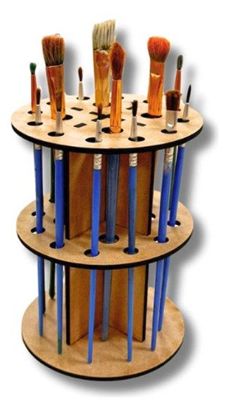 Porta Pinceles En Mdf 0