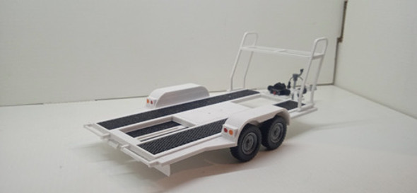 Trailer A Escala 1/24 Para Maisto Burago Etc 1