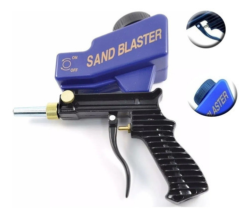 Pistola Arenadora De Gravedad Cuerpo Aluminio Ruhlmann 0