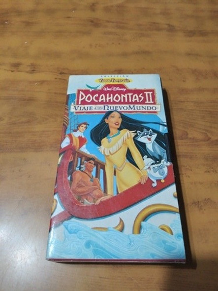 Vhs Pocahontas 2 Viaje A Un Nuevo Mundo. 0