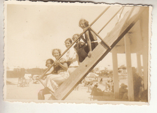 Fotografia Playa  Punta Del Este En 1932 Balnearios Uruguay 0