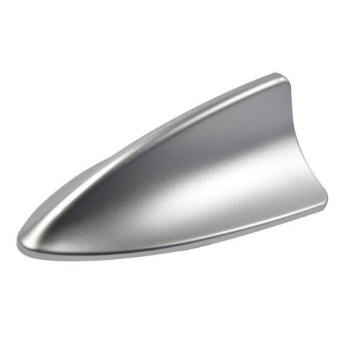 Silver Car Roof Radio Am / Fm Signal Shark Fin Style Antena 1