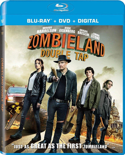 Blu-ray + Dvd Zombieland 2 Double Tap 0