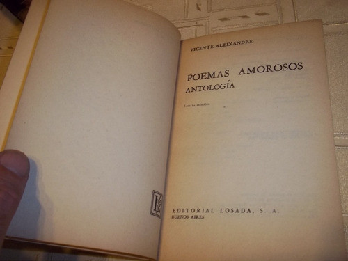 Poemas Amorosos - Antologia - Vicente Aleixandre 1