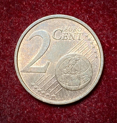 Moneda 2 Centavos De Euro Alemania  2016 J Km 208 Hamburgo 1