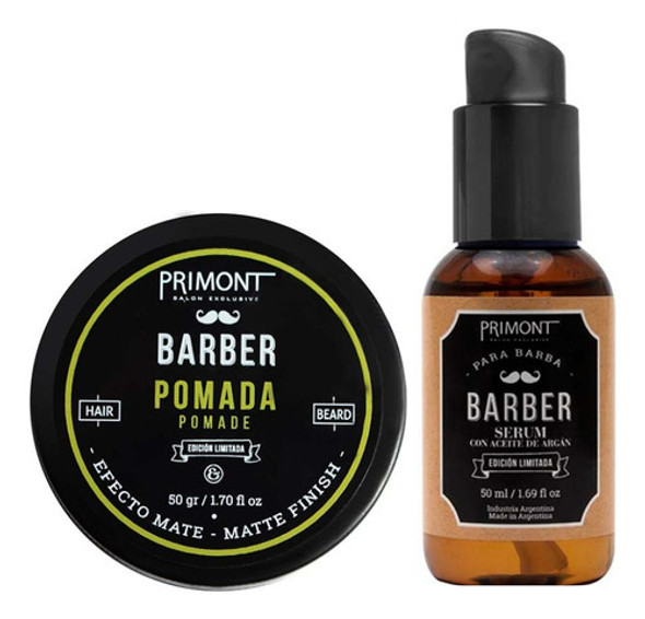 Pomada Mate + Serum Primont 0