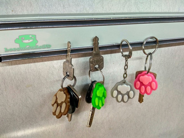 Llavero Patita De Gato X 20 Unidades Consultar Colores 1