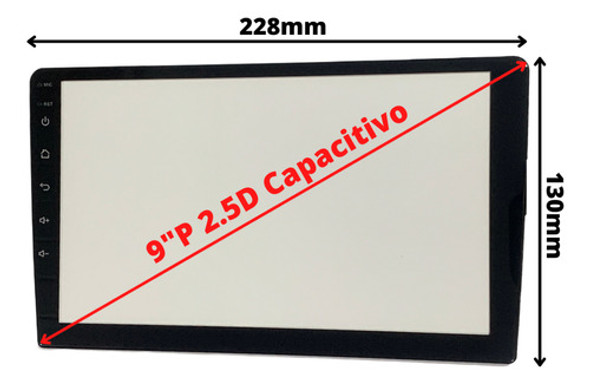 Tela Touch Screen Para Mp9 Htech Etech Taytech Rayx Original 1