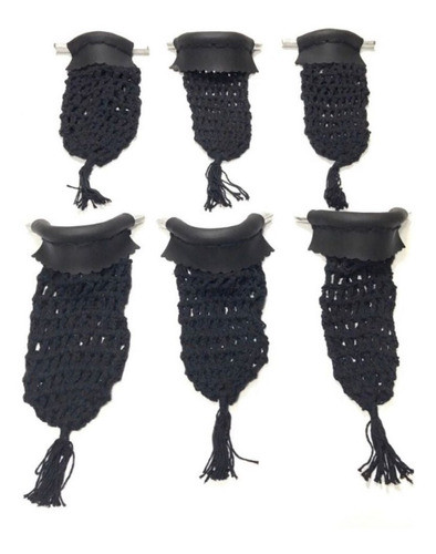 Jogo De Caçapa Preta Redinha Para Sinuca E Bilhar 0