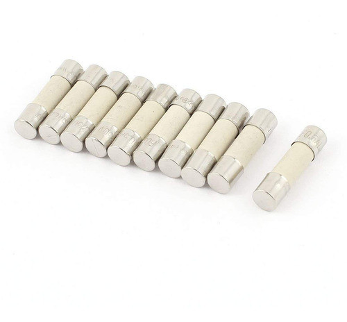 Fusible Ceramico Horno Microondas 30mm 12a Amper Pack X5 Unidades 0