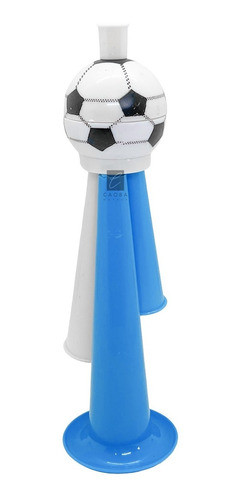 Corneta Triple Pelota Argentina Mundial Cotillón 0
