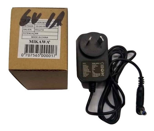 Fuente Mikawa 6v  1a Reales Cerfiticada  Mikawa 1