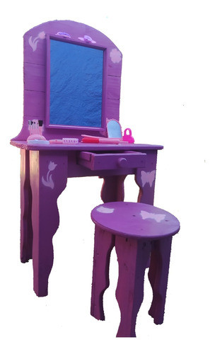 Tocador Infantil En Madera 0