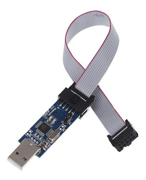 Programador Usb Microcontroladores Atmel Avr Usbasp Isp 0