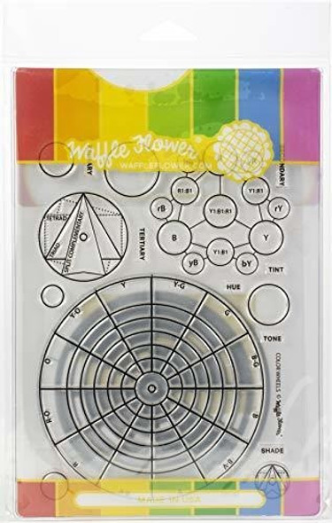 Juego De Sellos De Flores Y Troqueles Con Ruedas De Color Wa 0