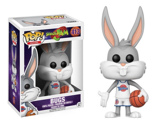 Funko Pop Bugs Bunny 413 Space Jam Looney Tunes Original 0