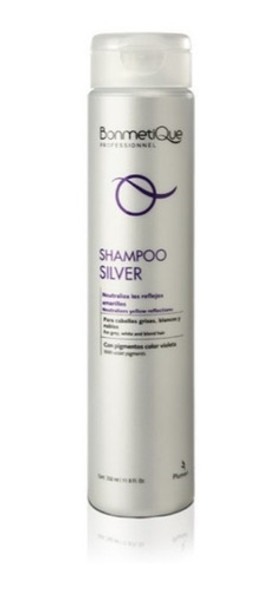 Bonmetique Shampoo Silver X 350ml - Desamarillador 0