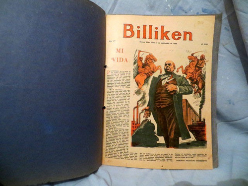 Clipping Sarmiento Revista Billiken N°2121 Septiembre 1960 1
