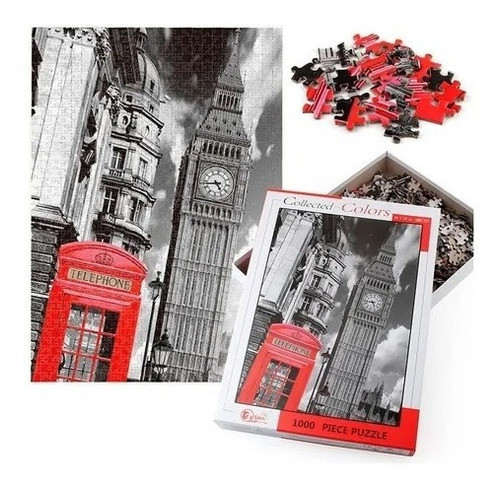 Puzzle 1000 Pz Cabina Telefónica Londres 88116 1702202 Shine 1