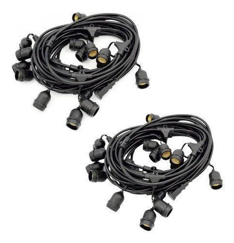 Guirnalda Exterior 20 Metros Ip65 Selladas Estanco Colgantes 0