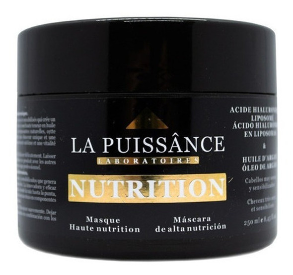 La Puissance Nutrition Máscara Argan Pelo Seco X 250ml Local 0