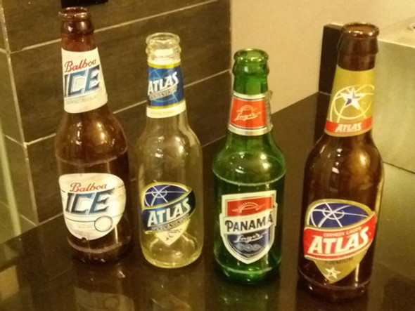 Botellas De Cervezas Balbo Ice .  Panama Atlas 0