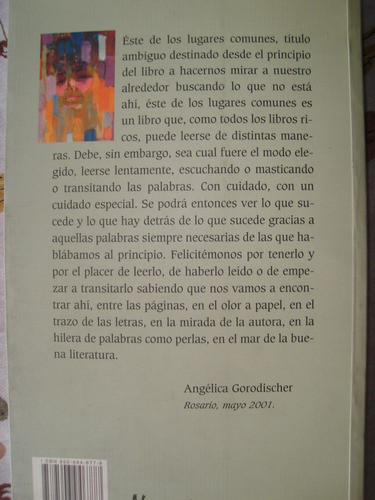 Lugares Comunes.. Belén Ancizar.. Nuevo Hacer 1