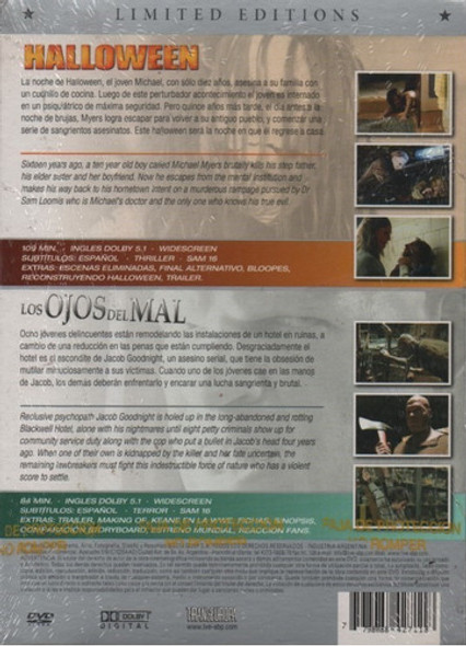 Halloween El Comienzo / Los Ojos Del Mal (2 Dvd) - Mcbmi 1 Halloween El Comienzo / Los Ojos Del Mal (2 Dvd) - Mcbmi 1