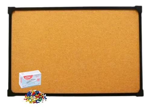 Pizarra Corcho 120x180  + Chinches De Regalo 0