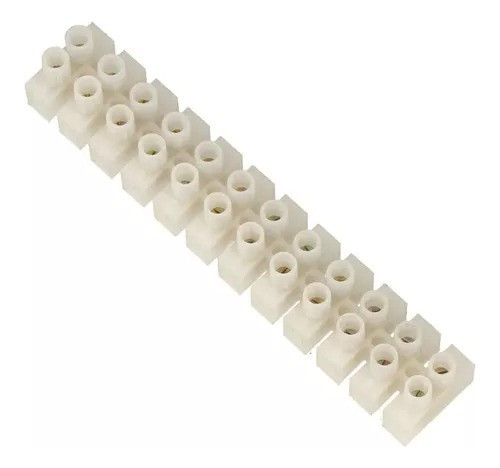 Bornera Divisible 30a Tira De 12 Borneras Para Cable 16mm 0