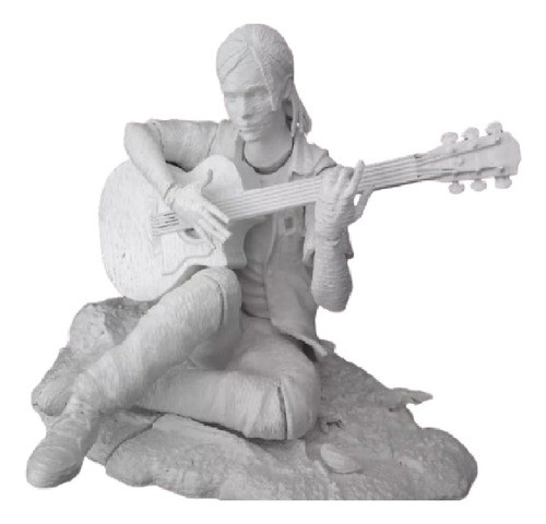 Ellie The Last Of Us Part 2 Figura En Blanco Para Pintar 0