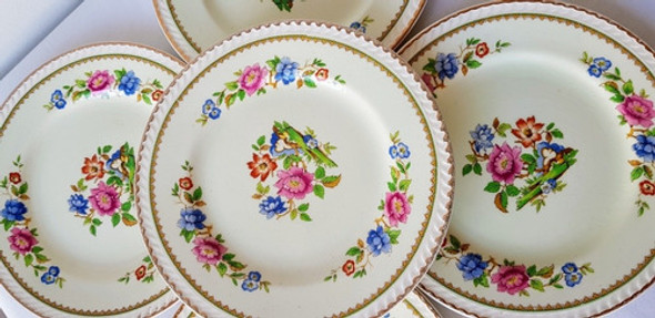 Plato De Postre Loza Inglesa Portland Pottery Cobridge (c/u) 0 Plato De Postre Loza Inglesa Portland Pottery Cobridge (c/u) 0