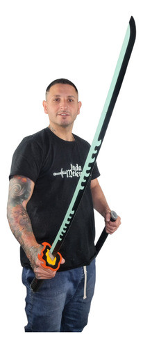 Katana Demon Slayer Tanjiro V2 Rengoku  Lâmina De Aço 1