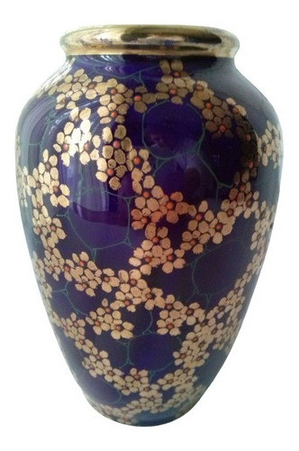 Florero Porcelana Azul  Checo 0